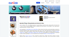 Desktop Screenshot of cunicocorp.com