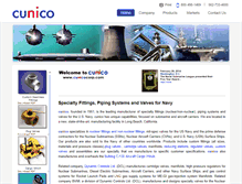 Tablet Screenshot of cunicocorp.com